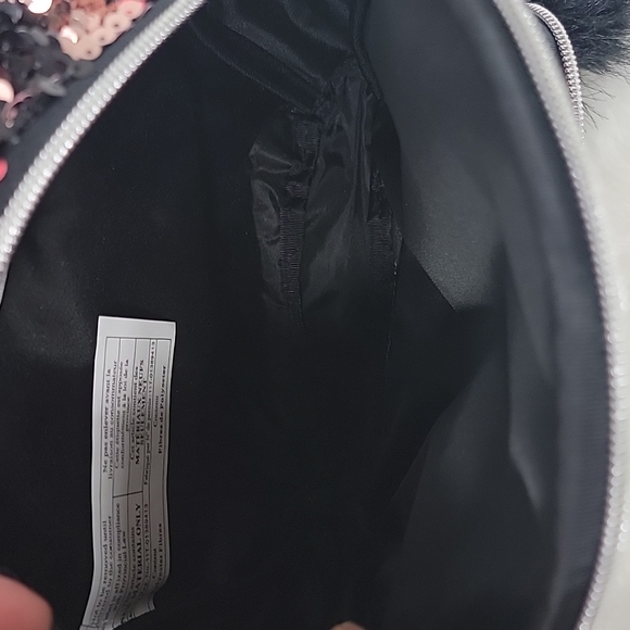 Justice Mini Leopard Sequins Backpack With Ears "G" - Picture 4 of 7